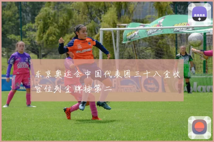 东京奥运会中国代表团三十八金收官位列金牌榜第二